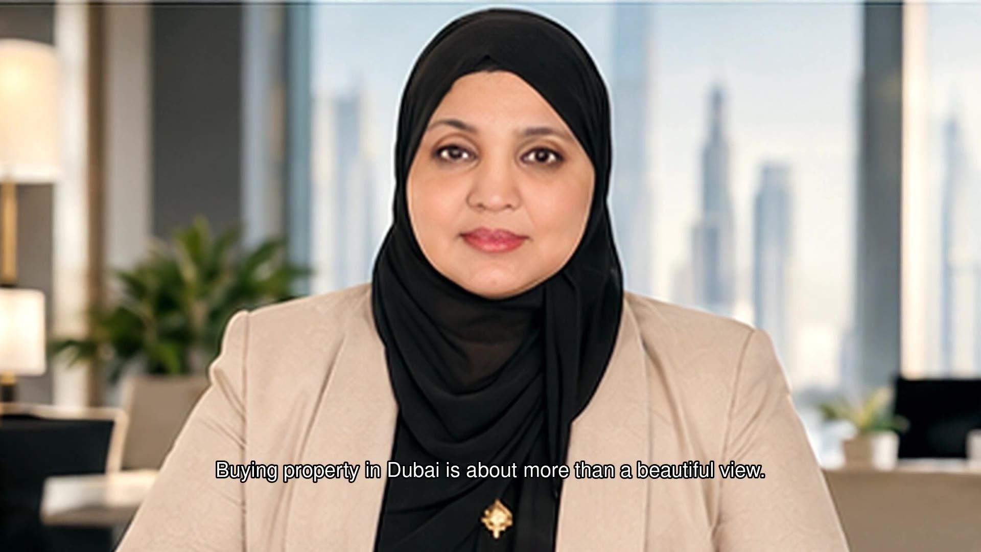 Naseem Khan, Founder & CEO of Al Firouz Real Estate, in the introduction film