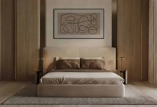Binghatti Amberhall 2 Bedroom Apartment — bedroom