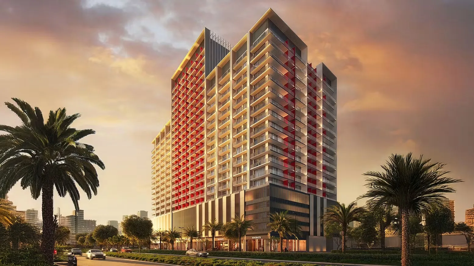 Binghatti Ruby — building exterior