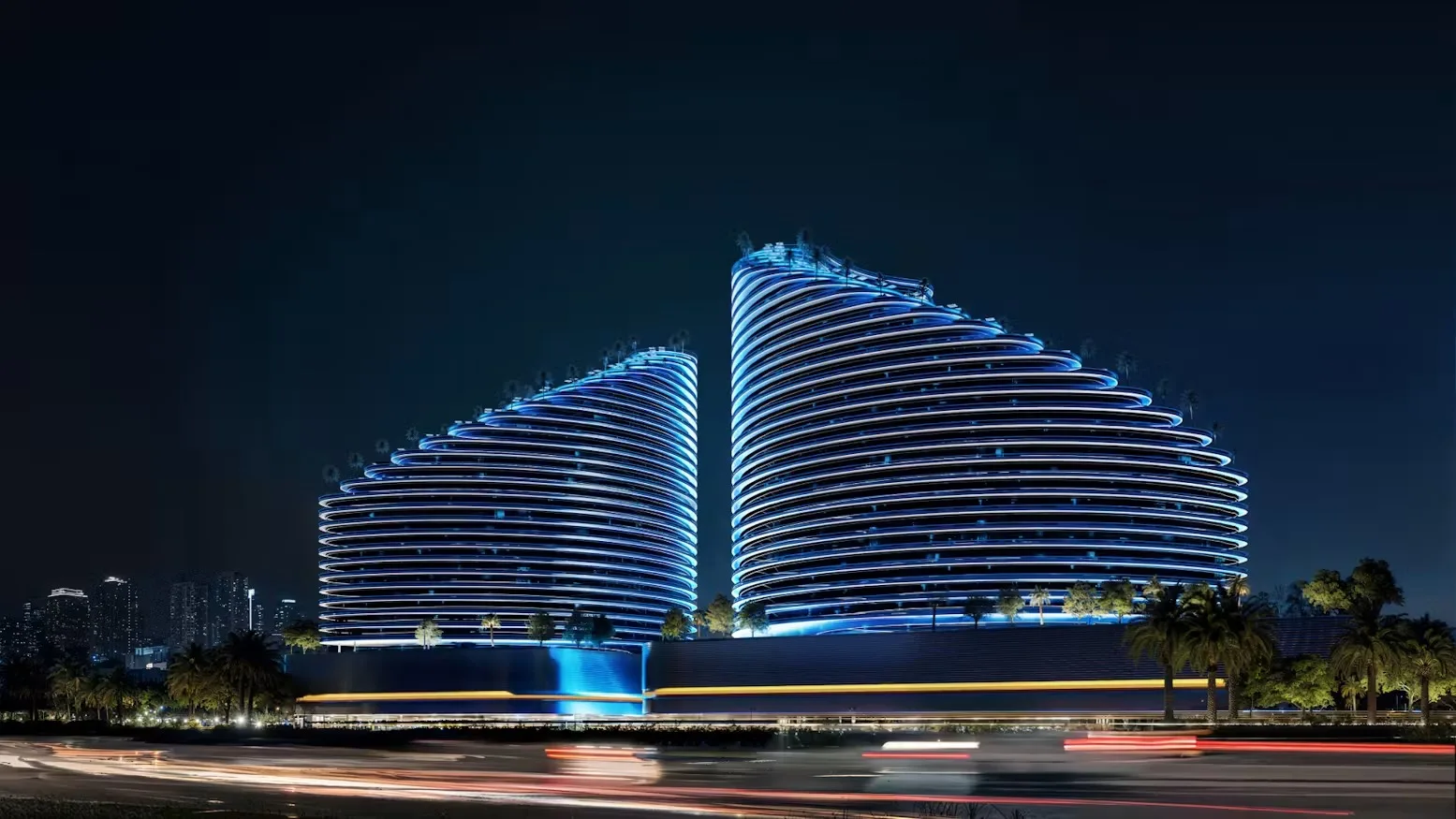Binghatti Skyflame — building exterior