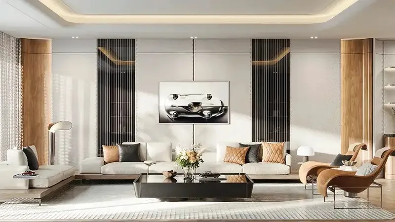 Binghatti Vision Iconic 5 Bedroom Apartment — sitting area