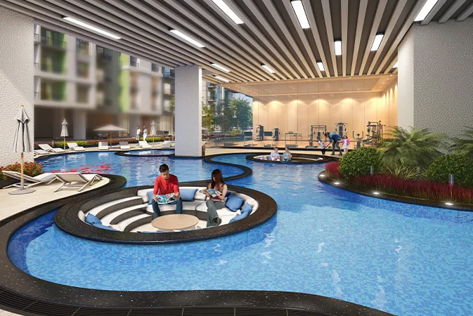 Petalz by Danube – water lounge amenity
